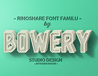 Rinoshare font family