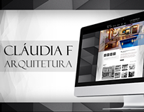Cláudia F Arquitetura - Web Design