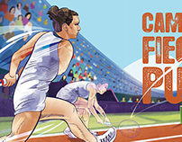 Simona Halep cover and coverstory illustration