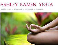 Ashley Kamen Yoga Website