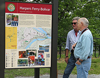 Harpers Ferry National Historical Park kiosk