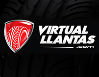 Rebrand & new website of VIRTUAL LLANTAS (Colombia)
