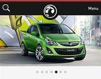 Vauxhall Mobile Site