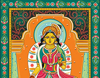 Illustrations in Orissa Pattachitra