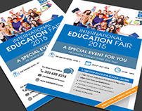 Education Fair Event Flyer
