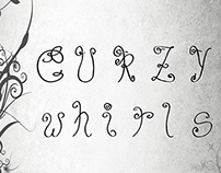 Curzy Whirls Font