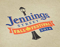 Branding & Print Design – Jennings Street Fall Festival