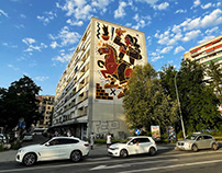 Mural in Geneva Switzerland