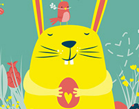 Easter Greetings // Illustration