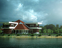 River side villa