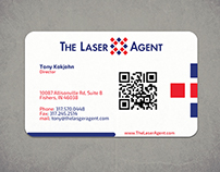 The Laser Agent Business Card 