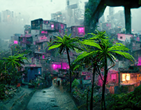 cyberpunk favelas