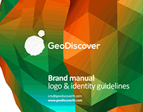 GeoDiscover: logo design, identity design, brand manual