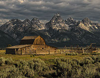 The Tetons and The Barn