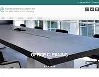 United Commercial Cleaning Crew Responsive Website