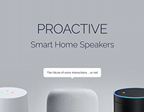 Proactive Smart Home Speakers