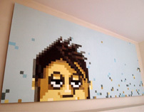 Painted Pixel Boy