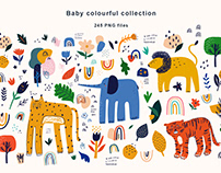 Baby colourful collection