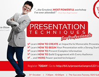 Presentation Techniques for Professionals Ad Promo
