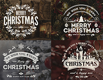 Christmas & New Year Badges & Labels