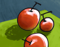 3 apples