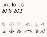Line logos 2018-2021