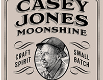 Casey Jones Distillery Brandmark by Steven Noble