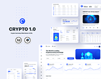 CRYPTO 1.0 Crypto Currency Web Starter UI Kit.