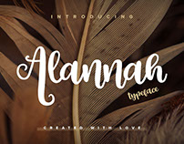 Alannah Script Font