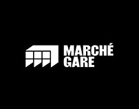 Marché Gare - Brand identity
