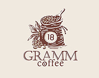 Логотип для компании GRAMM coffee