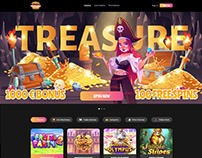 PirateChest Casino Landing Page