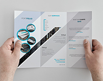 Creative Trifold Brochure Template ( Freebie )