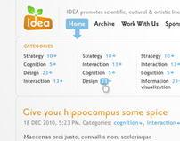 IDEA.org Redesign / Blog Design
