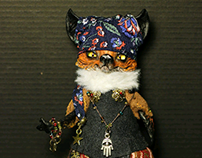 OOAK Poseable dolls: Fox the Fortuneteller
