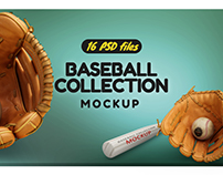 Baseball Collection Mockup