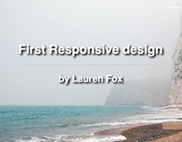 First Responsive Design