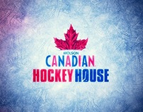 Molson Canadian Hockey House Floor Mural