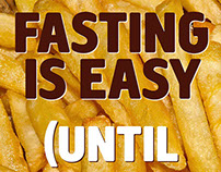 Fasting is Easy (Until You Get Hungry)