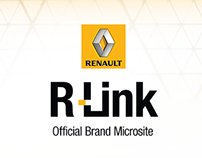 Renault R-Link Microsite