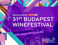 Budapest Wine festival 2022 brand identity
