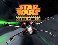 Star Wars Scene Maker App for Disney