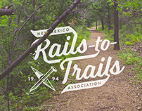 NM Rails-to-Trails Association Branding