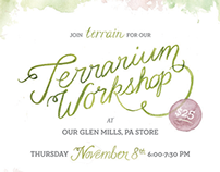 Terrarium Workshop Singapore