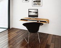 Contemporary Desk Range. 3D Visuals 2014.