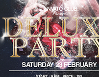 Deluxe Party flyer