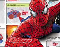 Dupla de Jornal Produtos Spiderman