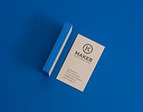 MAKER - logo and brand identity