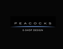 Web design online store peacocks