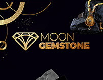 Moon Gemstone | Business card Design